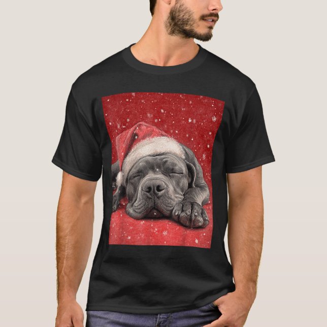 Camiseta Merry Christmas Cane Corso  (Anverso)