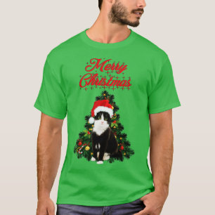 CAMISETA MERRY CHRISTMAS CAT