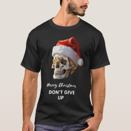Camiseta Merry Christmas don't give up, premium t-shirt