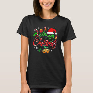 Camiseta Merry Christmas Family Group Costume Hombres