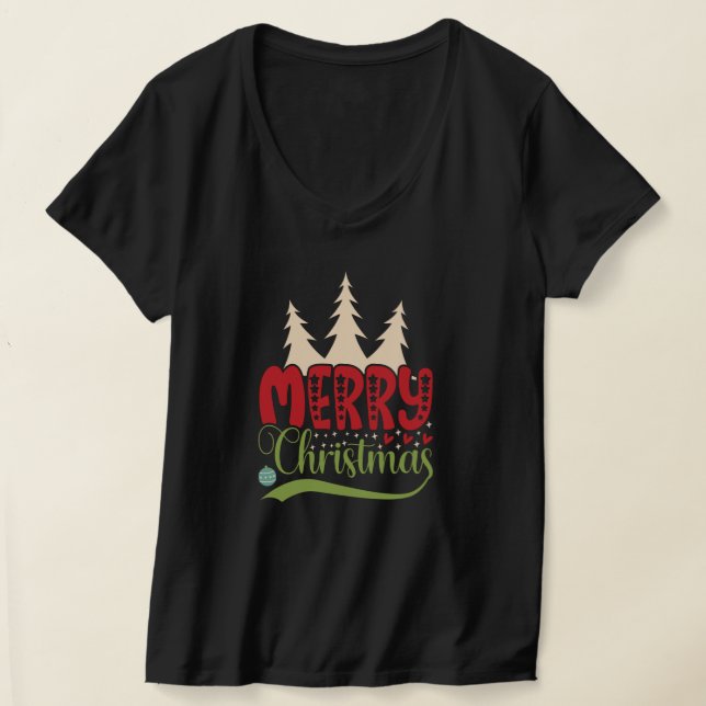 Camiseta Merry Christmas Free Christmas Tree (Distribución )