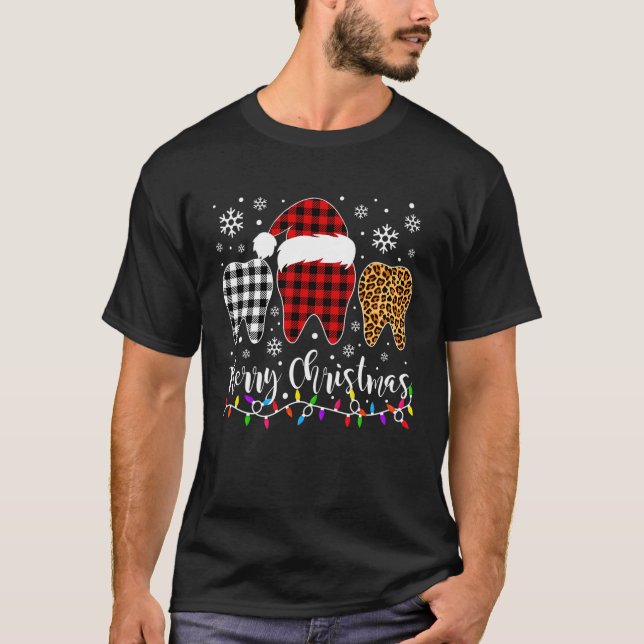 Camiseta Merry Christmas Funny Dental Navidades (Anverso)