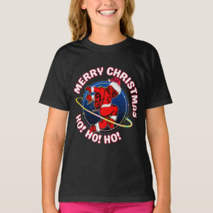 CAMISETA MERRY CHRISTMAS FUNNY SPACE ASTRONAUT