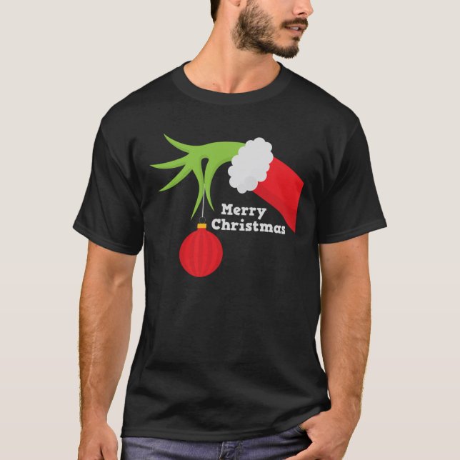 Camiseta merry christmas grinch Classic T-Shirt1 (Anverso)