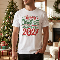 Merry Christmas Happy New Year 2026 Reindeer