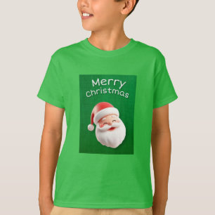 Camiseta Merry Christmas Image Kids Basic T.Shirt