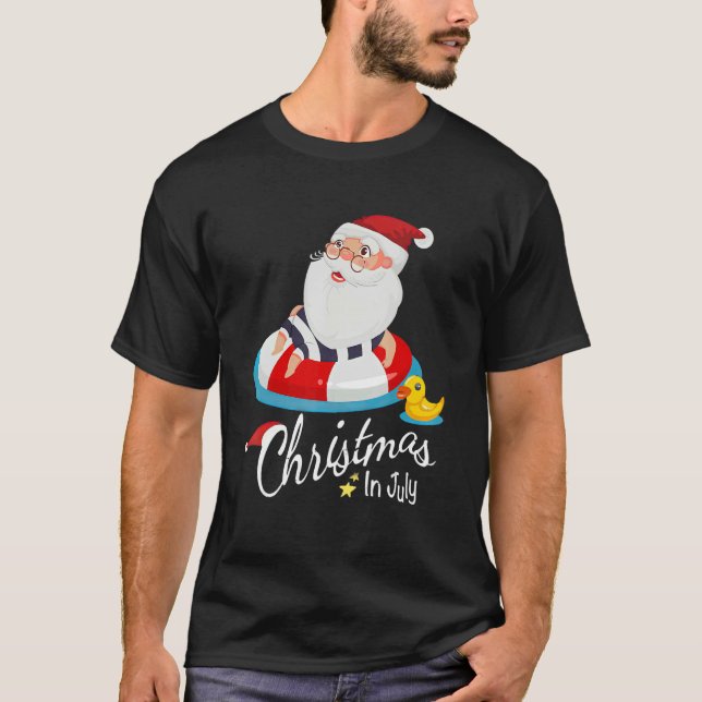 Camiseta Merry christmas in July (Anverso)