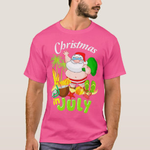 Camiseta Merry Christmas In July 2020 Outfit Gifts Xmas In 