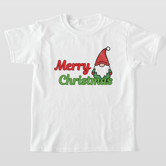 Camiseta "Merry Christmas" kid's holiday  (Distribución)