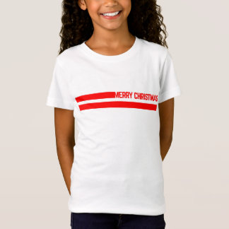 Camiseta merry christmas lines