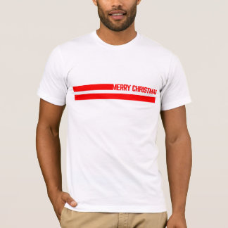Camiseta merry christmas lines