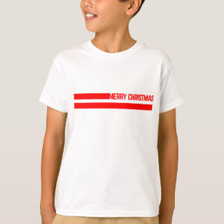 Camiseta merry christmas lines