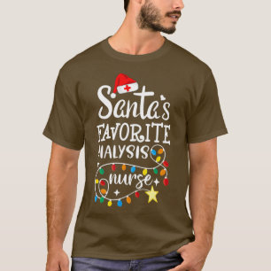 Camiseta Merry Christmas Nurse Crew - Santas Favoritos