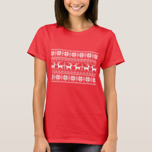 Camiseta Merry Christmas pattern 1