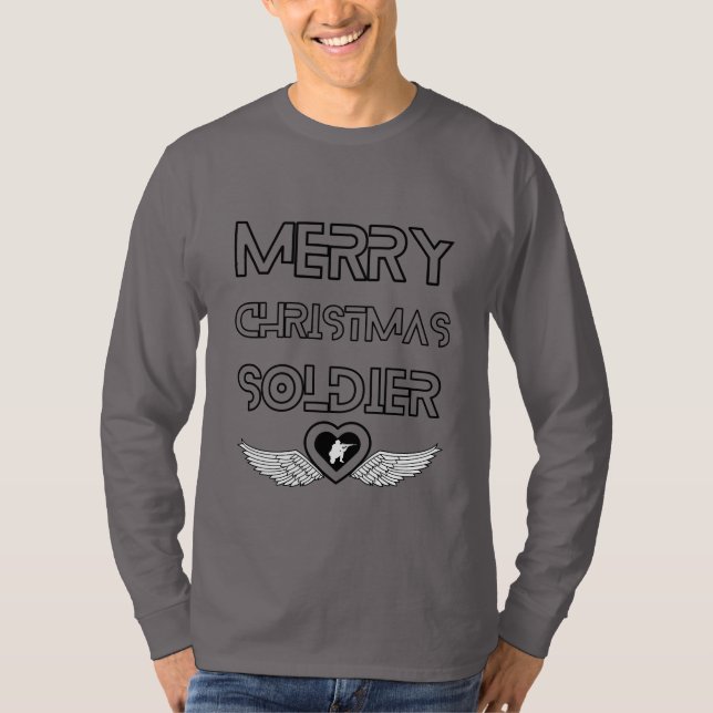 Camiseta Merry Christmas Soldier (Anverso)