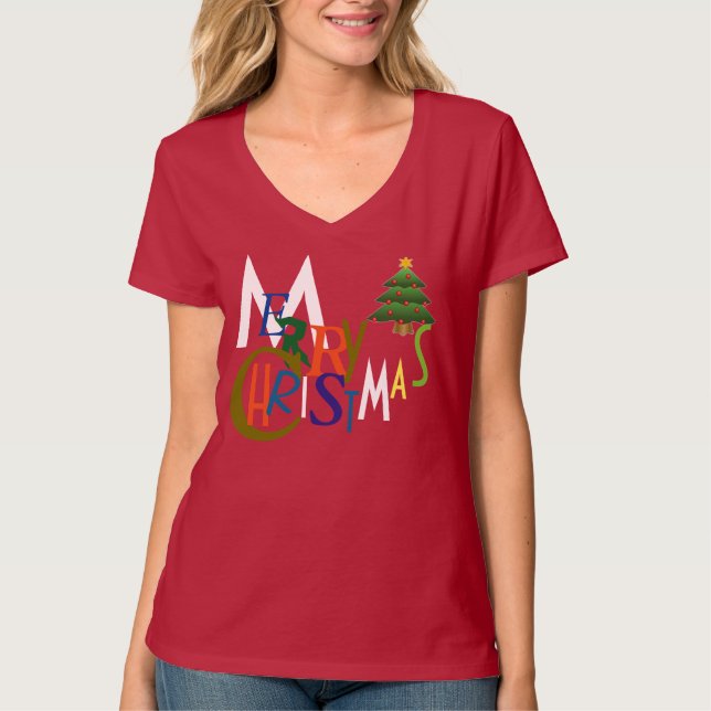 CAMISETA MERRY CHRISTMAS TESHIRT (Anverso)