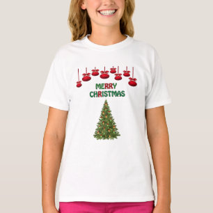 Camiseta Merry Christmas Tree presenta festividades