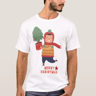 CAMISETA MERRY CHRISTMAS WHITE TSHIRT