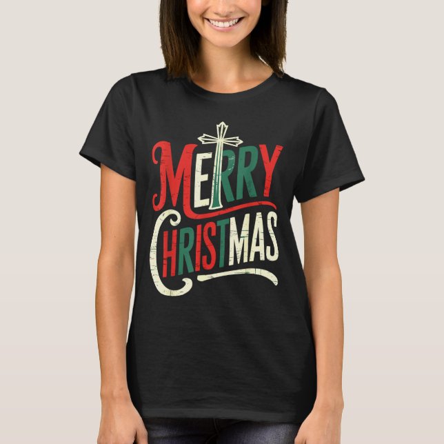 Camiseta Merry Christmas Xmas Family  (Anverso)