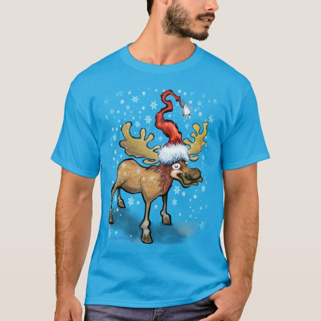 Camiseta Merry Christmoose (Anverso)