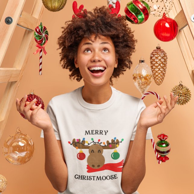 Camiseta Merry Christmoose Funny Navidades (Subido por el creador)