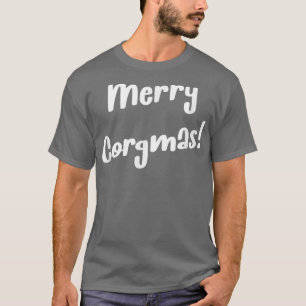 Camiseta Merry Corgmas Corgi Dog Funny diciendo 
