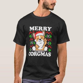 Camiseta Merry Corgmas Funny Corgi Dog