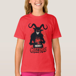 Camiseta Merry Creepmas Krampus Holiday