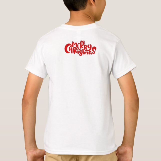 Camiseta Merry Crismas Santa Claus T-Shirt (Reverso)