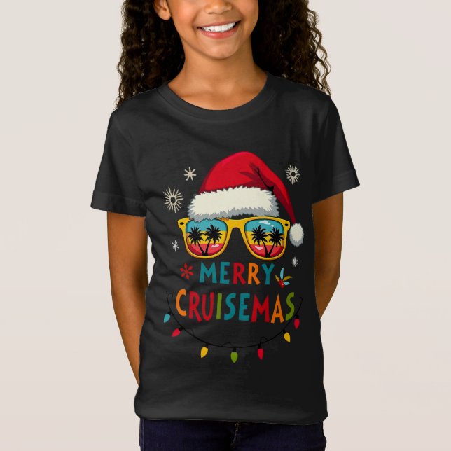 Camiseta Merry Cruisemas 2025 Navidades Santa Reindeer (Anverso)