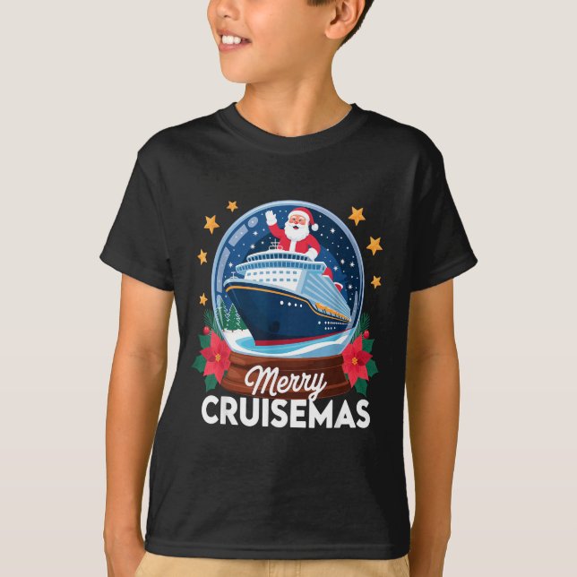 Camiseta Merry Cruisemas Christmas Family Cruisin Funny Cru (Anverso)