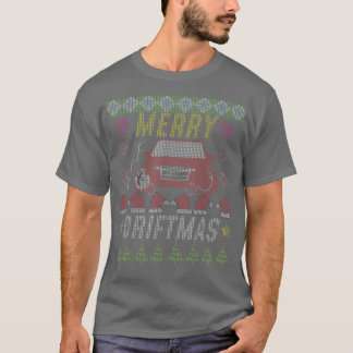Camiseta Merry Driftmas Navidades feos suéteres