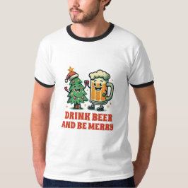 Camiseta Merry Drunk Funny Navidades