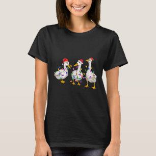 Camiseta Merry Duckmas Navidades de pato divertidos Duck Xm