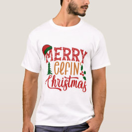Camiseta Merry elfin Navidades