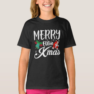 Camiseta Merry elfin Xmas