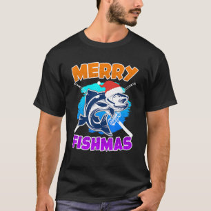 Camiseta Merry Fishmas Angler 1