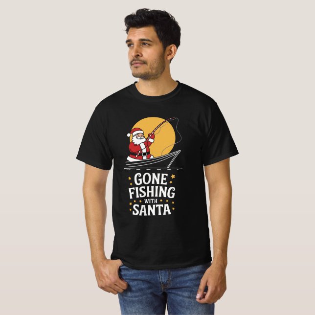 Camiseta Merry Fishmas Catch (Anverso completo)