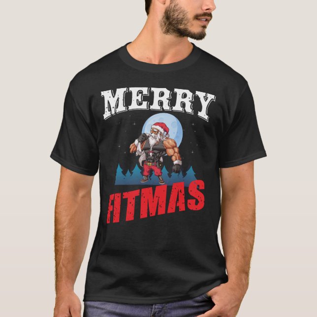 Camiseta merry fitmas (Anverso)