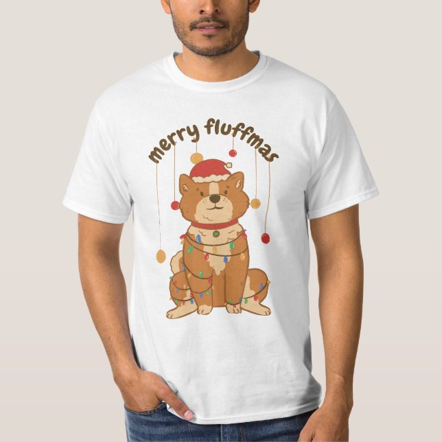 Camiseta Merry Fluffmas (Anverso)