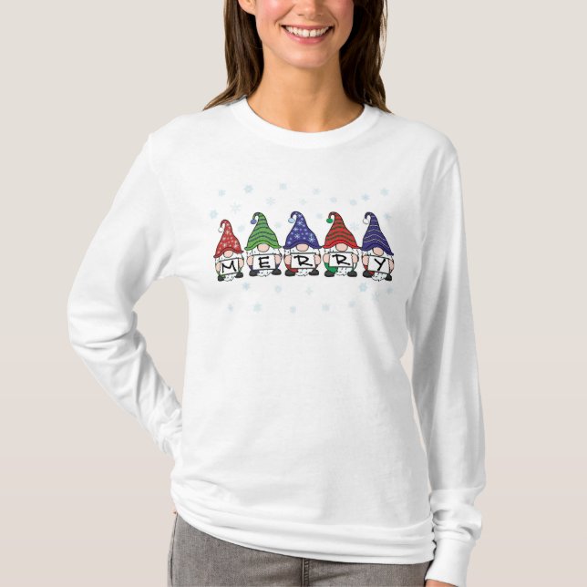 Camiseta Merry Gnomes (Anverso)