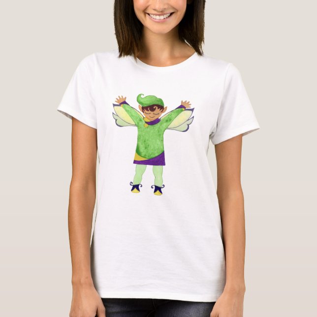 Camiseta Merry Green Elf T-Shirt (Anverso)