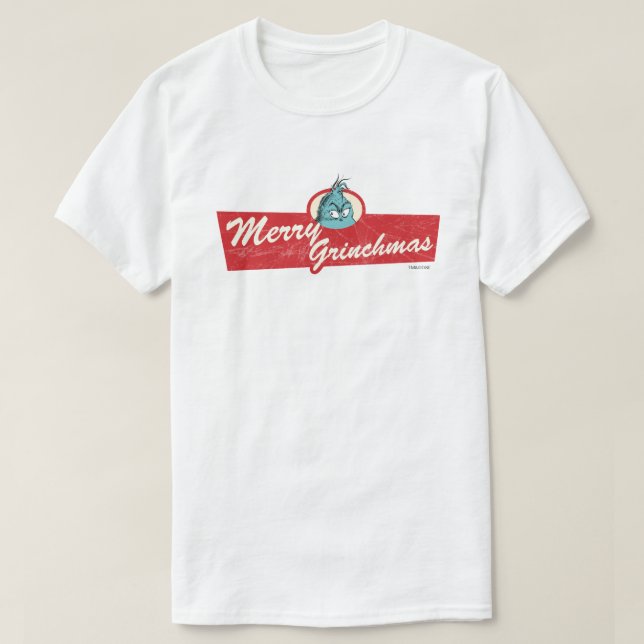 Camiseta Merry Grinchmas Cita El Grinch (Diseño del anverso)