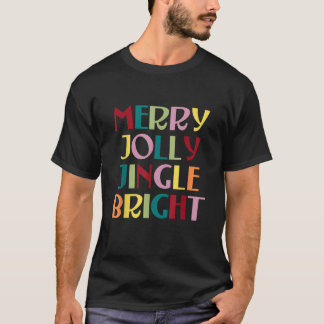 Camiseta Merry Jolly Jingle Bright