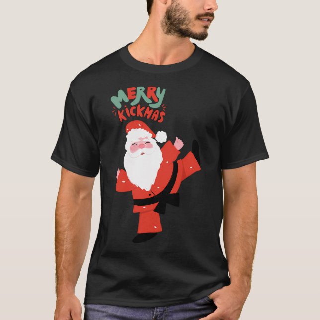 Camiseta Merry Kickmas (Anverso)