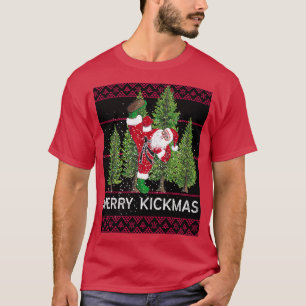 Camiseta Merry Kickmas Santa 1