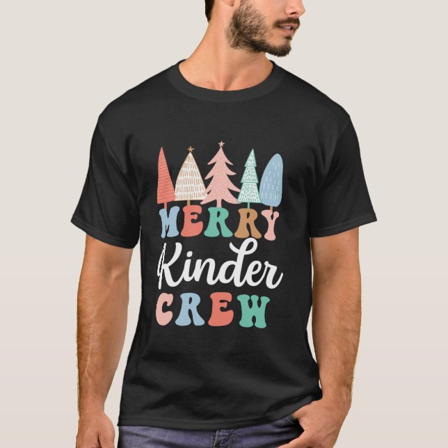 Camiseta Merry Kinder Crew Kid Christm (Anverso)