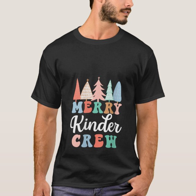 Camiseta Merry Kinder Crew Kid Christm (Anverso)