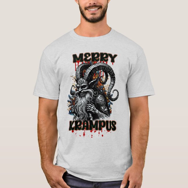 Camiseta Merry Krampus (Anverso)