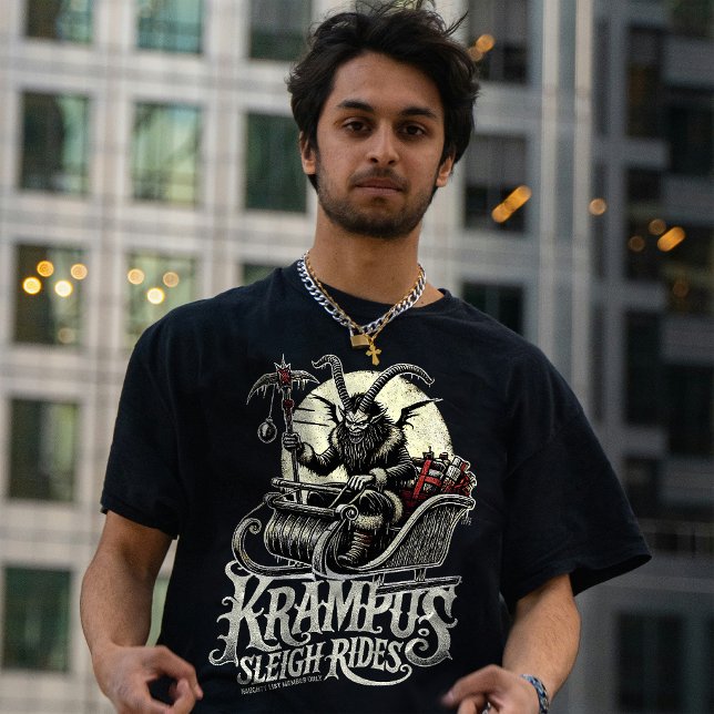Camiseta Merry Krampus Christmas Krampus Sleigh Rides (Subido por el creador)